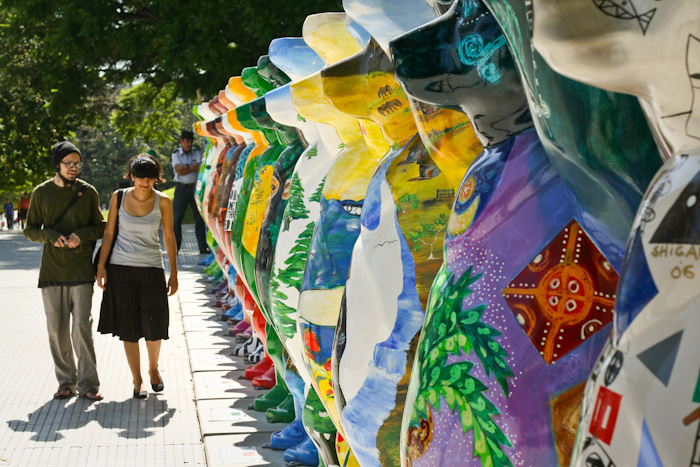 The Berlin Bears in Buenos Aires, Argentina.