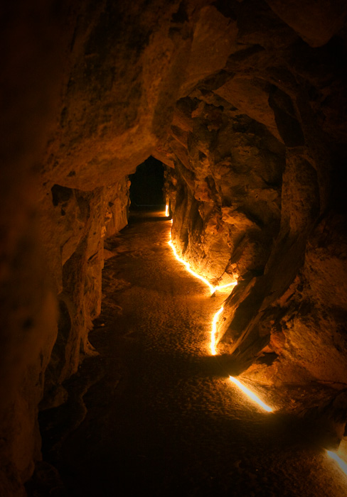 Tunnel in Sintra, Portugal.