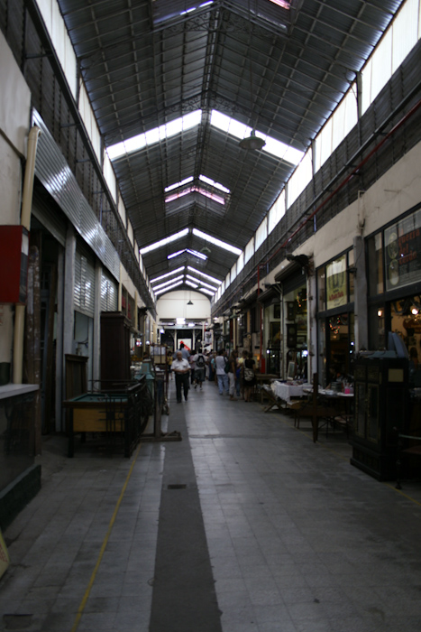 Indoor market in San Telmo (2008).