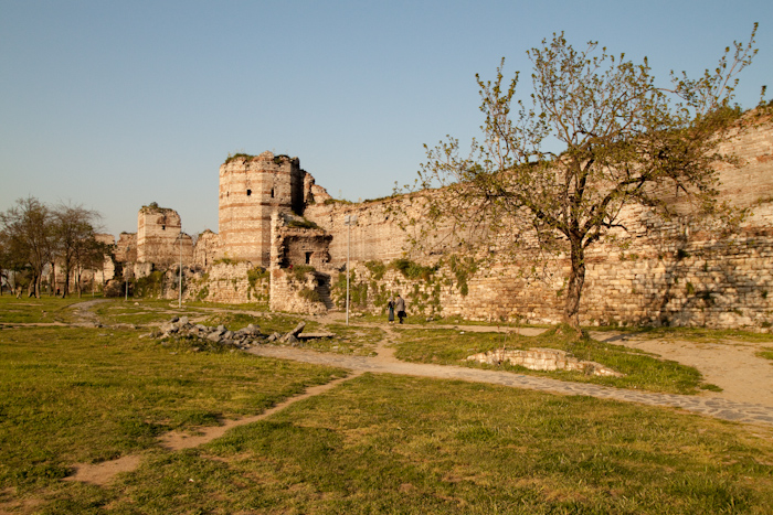 My final stop in Istanbul, the old city walls. These repelled all invaders for centuries, and still look imposing today. Unfortunately I didn't feel comfortable taking many photos. The entire length of the walls seemed to contain nothing but a massive sleeping area for homeless people. I found it rather depressing, and only stayed for a few minutes.