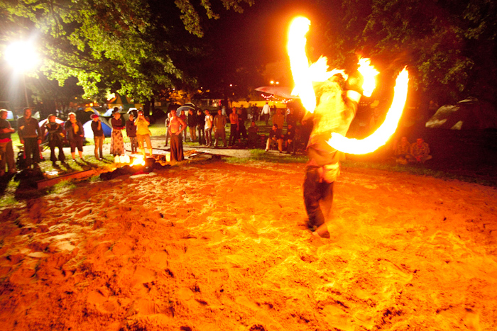 Fire night on Thursday.