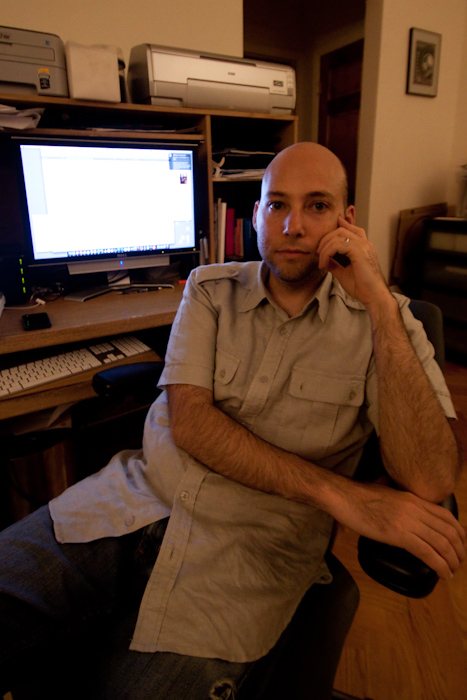 I met and interviewed one of my favorite people from internet land, David Friedman from Ironic Sans.