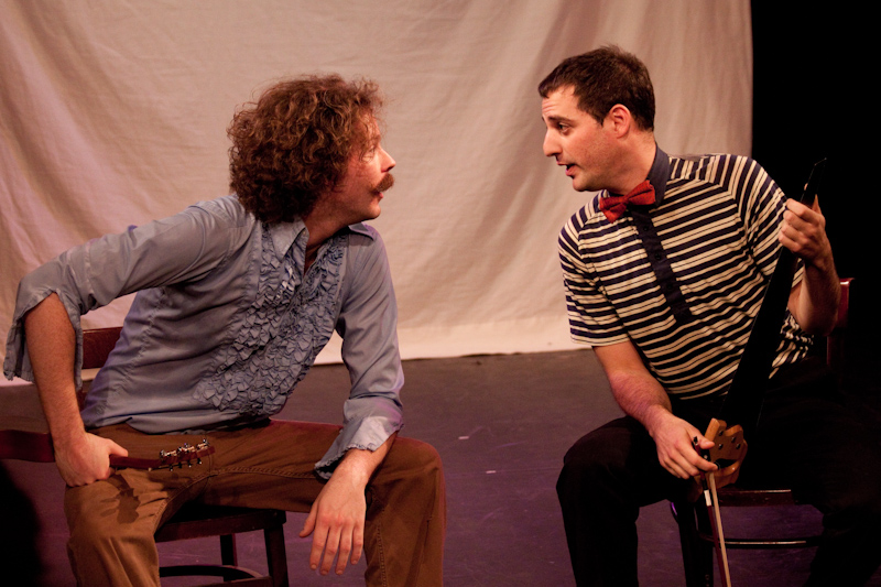 That evening I went to see my second full show at the New York Clown Theatre Festival. Neon Lights, also known as Chris and Jeff, presented a 