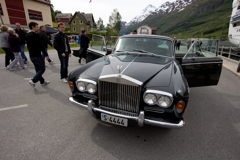 no title: For some reason we were taken to the airport in a Rolls Royce.