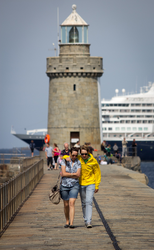 Summer cruising: St. Peter Port, Guernsey.