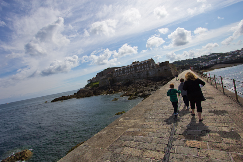 Summer cruising: St. Peter Port, Guernsey.