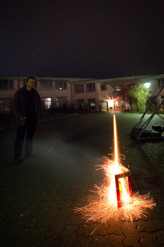 Passout 2011-2012: High tech pirotechnics.