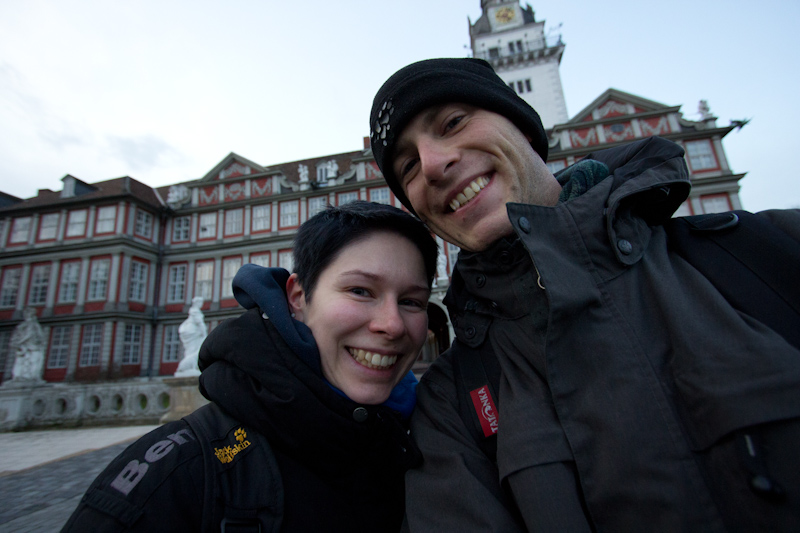 Passout 2011-2012: Luke and Juliane in Wolfenbuettel.