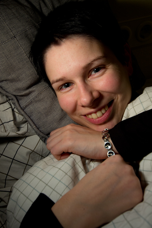 Passout 2011-2012: Resting in bed at Passout.