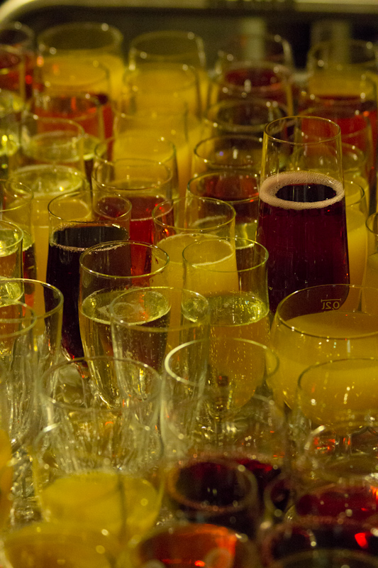 Passout 2011-2012: Drinks ready for midnight.