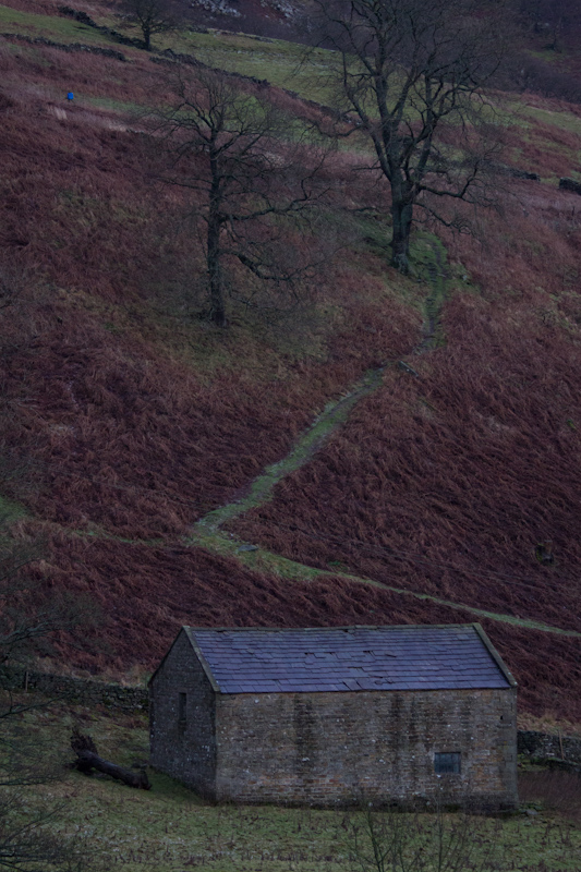 UK trip - January 2012: A barn I slept in many times as a child. That sounds strange, but I had a strange childhood.