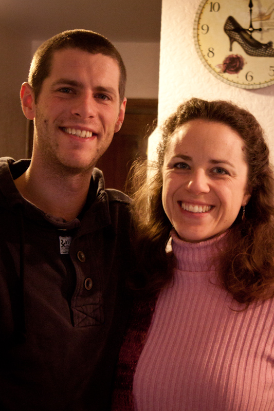UK trip - January 2012: Quick photo with my sister.