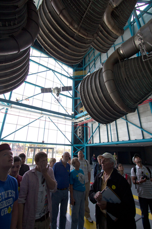 Kennedy Space Center: Our guide, Armand.