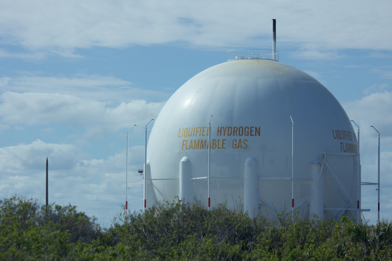 Kennedy Space Center: Fuel for rockets.