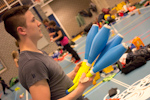 Nederlands Jongleer Festival 2013: In the gym.